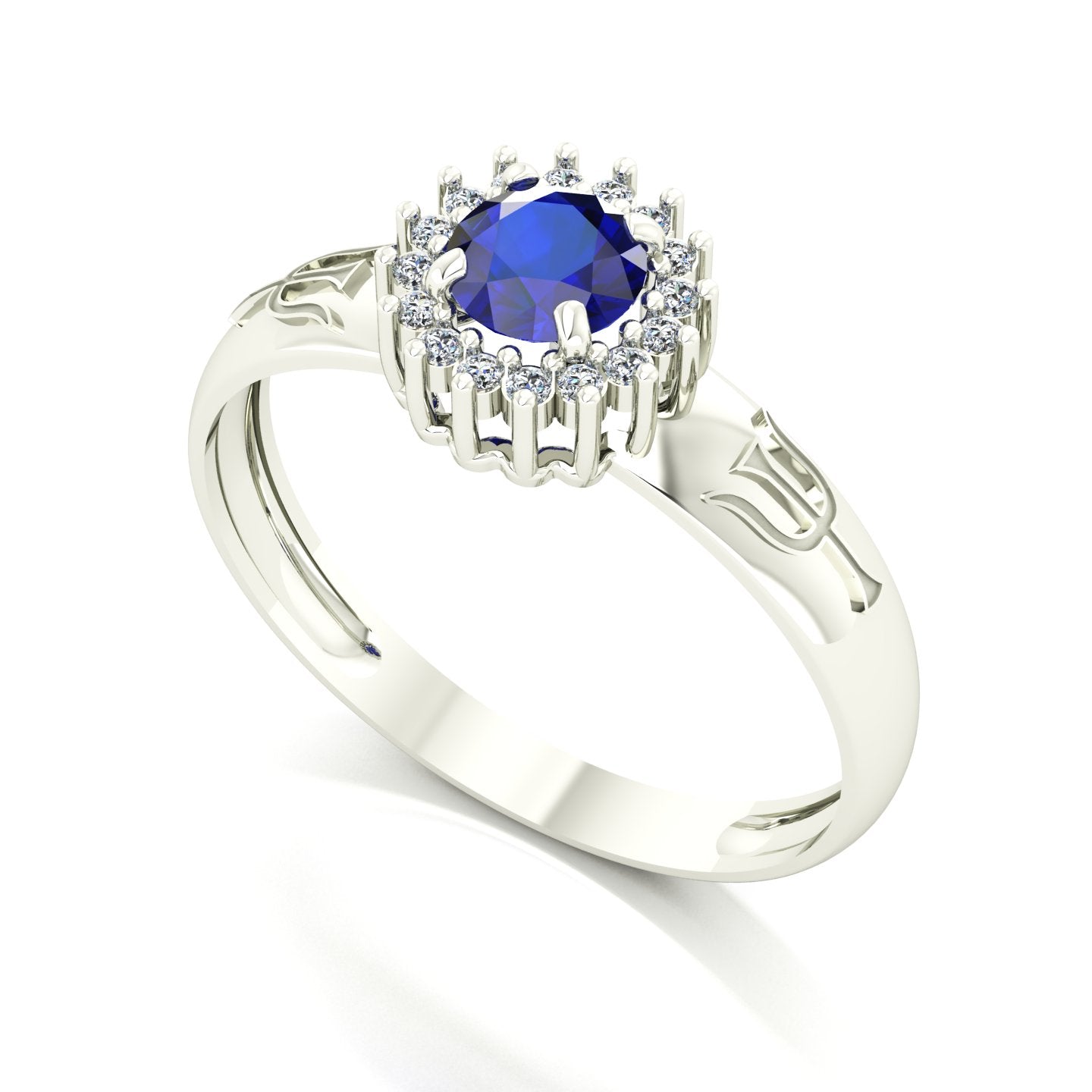 Anel de Formatura de Psicologia Majestic Ouro 18k