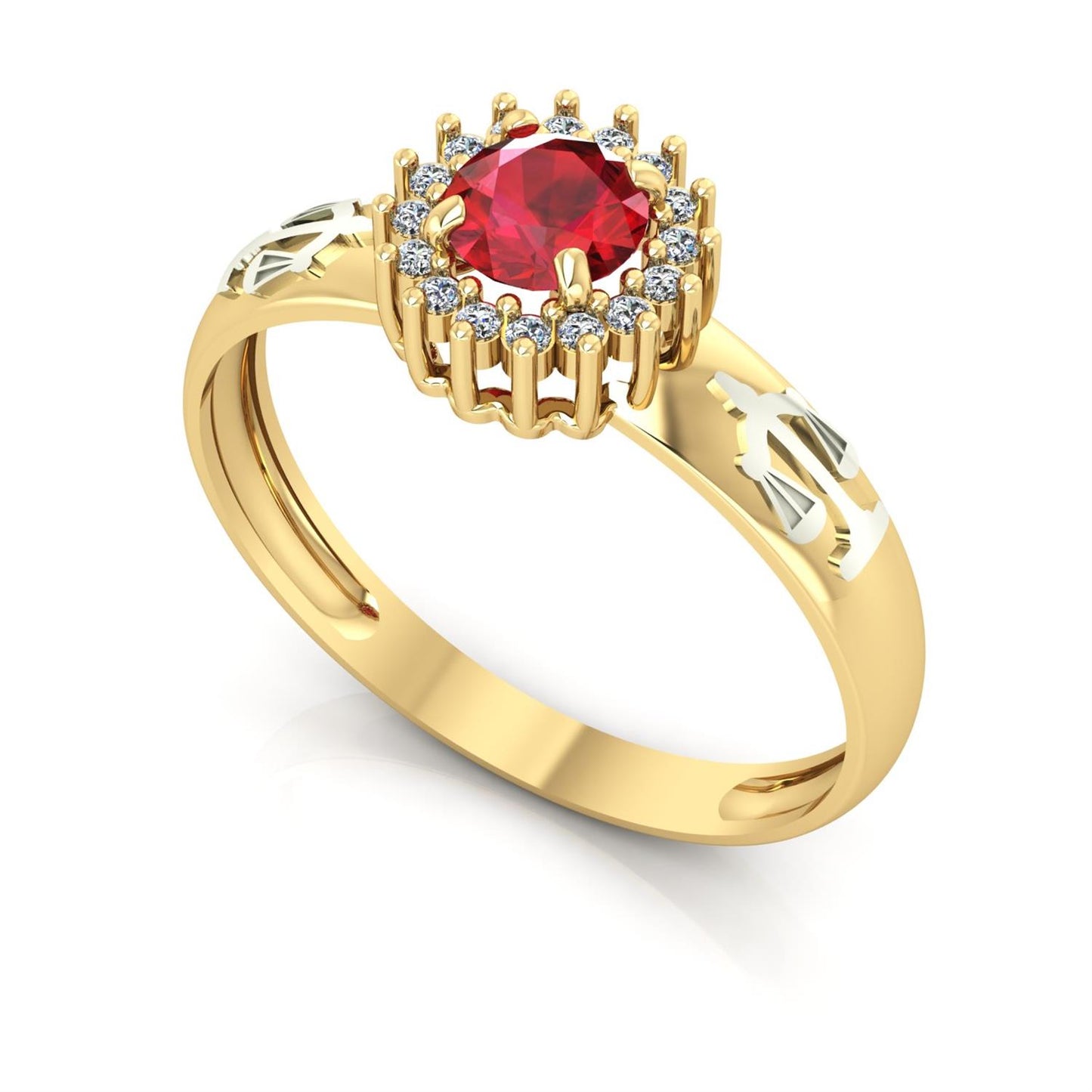 Anel de Formatura de Direito Majestic Ouro 18k