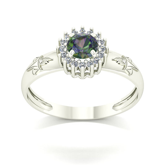 Anel de Formatura de Serviço Social Majestic Ouro 18k