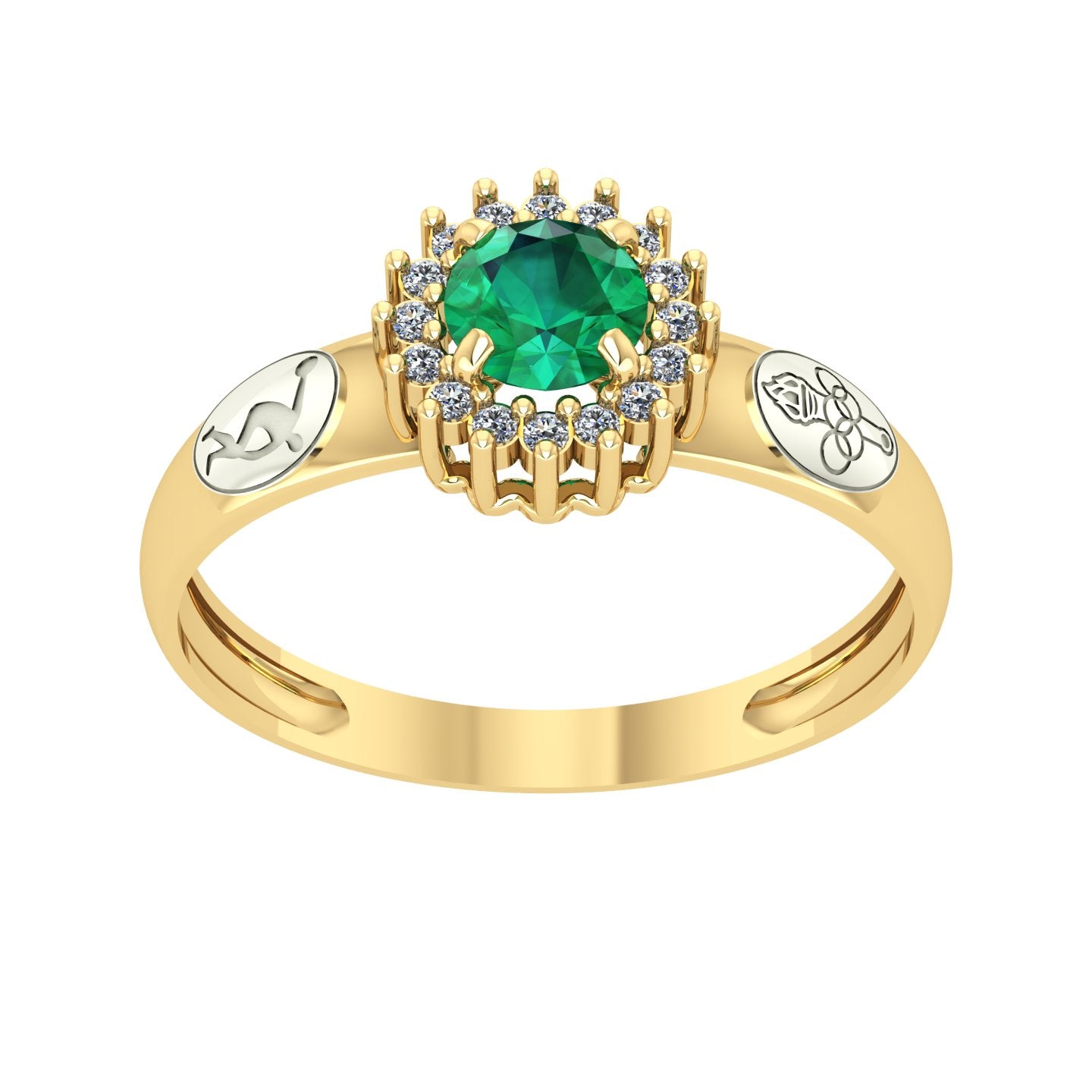 Anel de Formatura de Ed. Física Majestic Ouro 18k