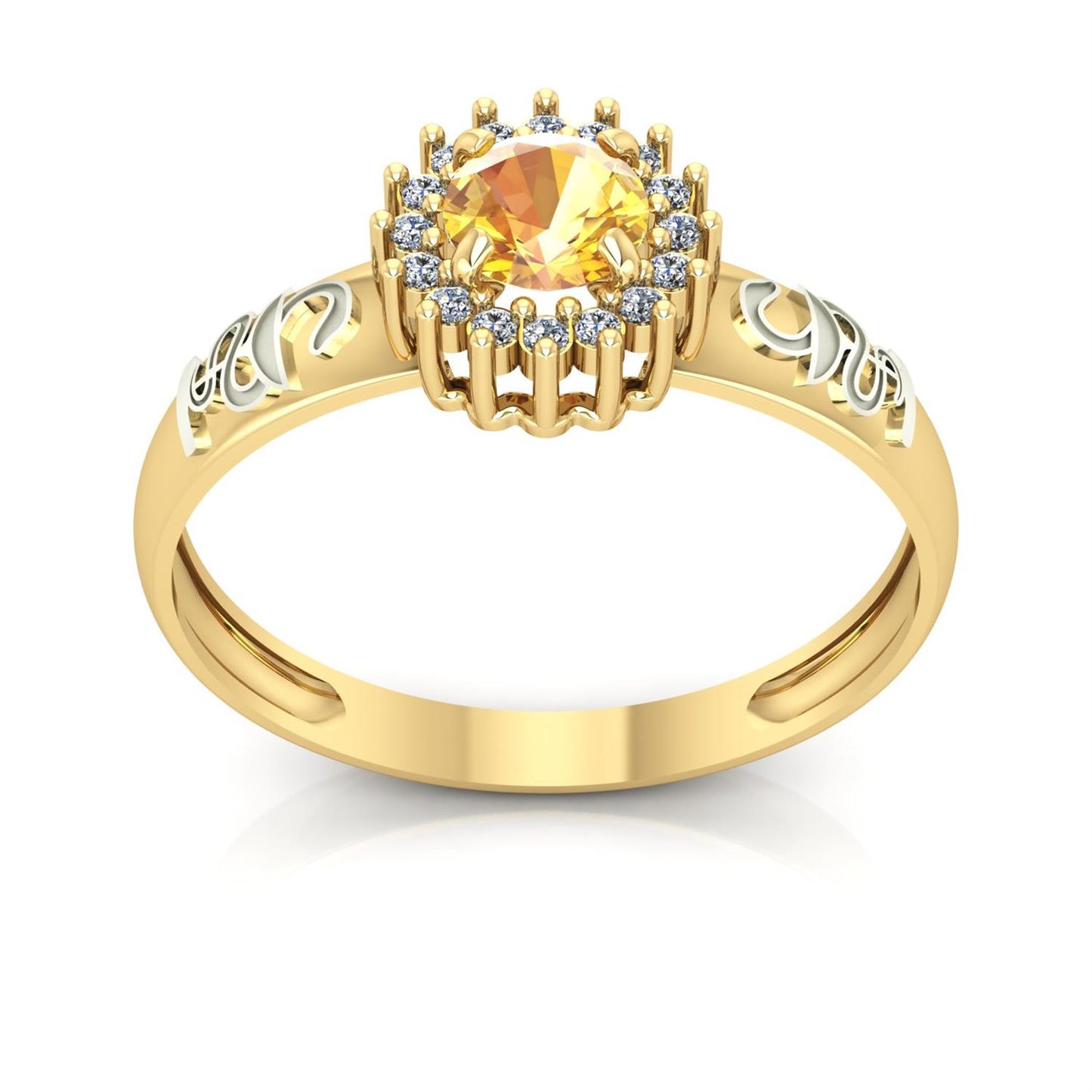 Anel de Formatura de Farmácia Majestic Ouro 18k