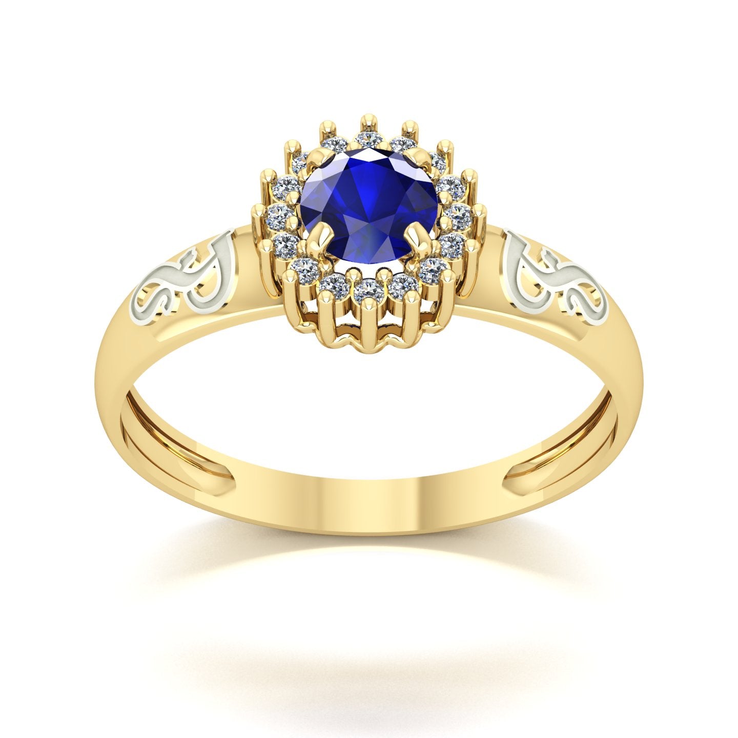 Anel de Formatura de Fonoaudiologia Majestic Ouro 18k