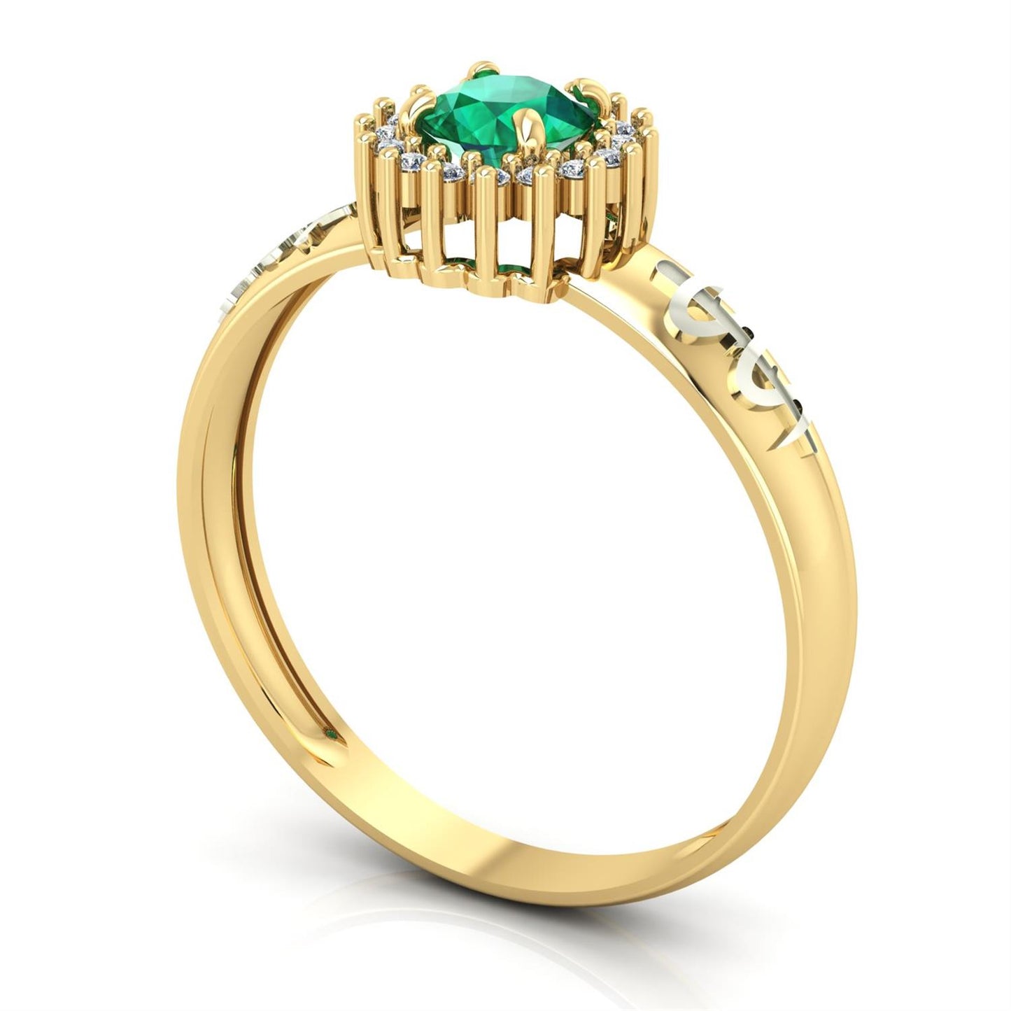 Anel de Formatura de Medicina Majestic Ouro 18k
