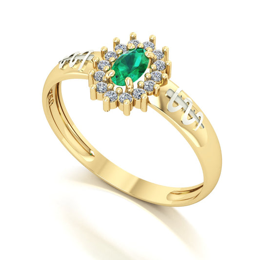 Anel de Formatura de Medicina Evermore II Ouro 18k