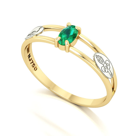 Anel de Formatura de Educação Física Nexus III Ouro 18k