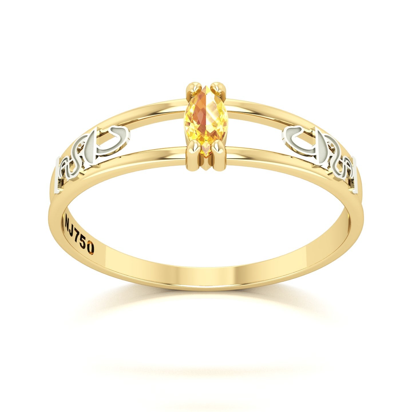 Anel de Formatura de Farmácia Nexus II Ouro 18k