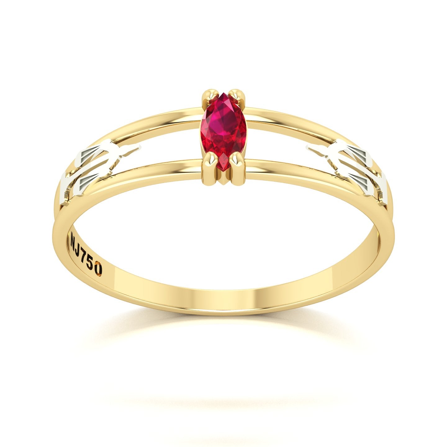 Anel de Formatura de Direito Nexus II Ouro 18k