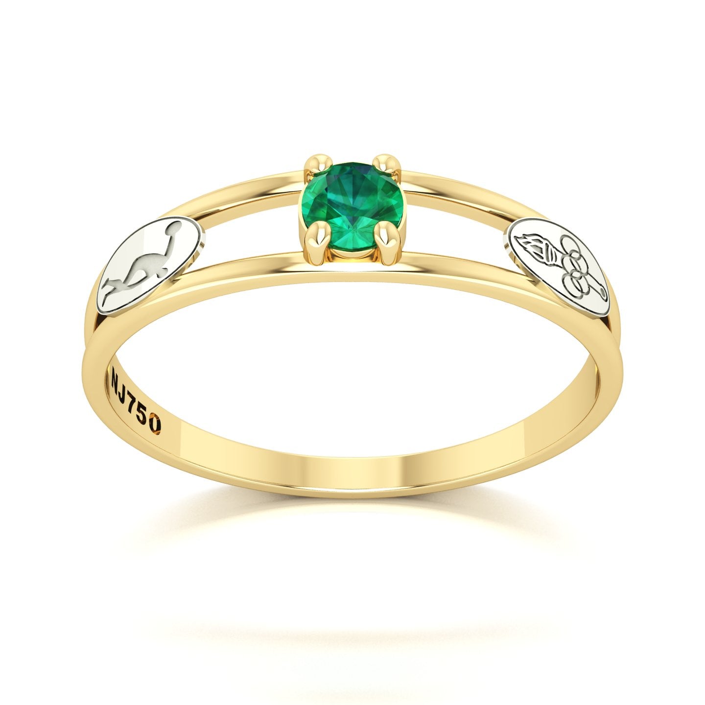 Anel de Formatura de Educação Física Nexus IV Ouro 18k