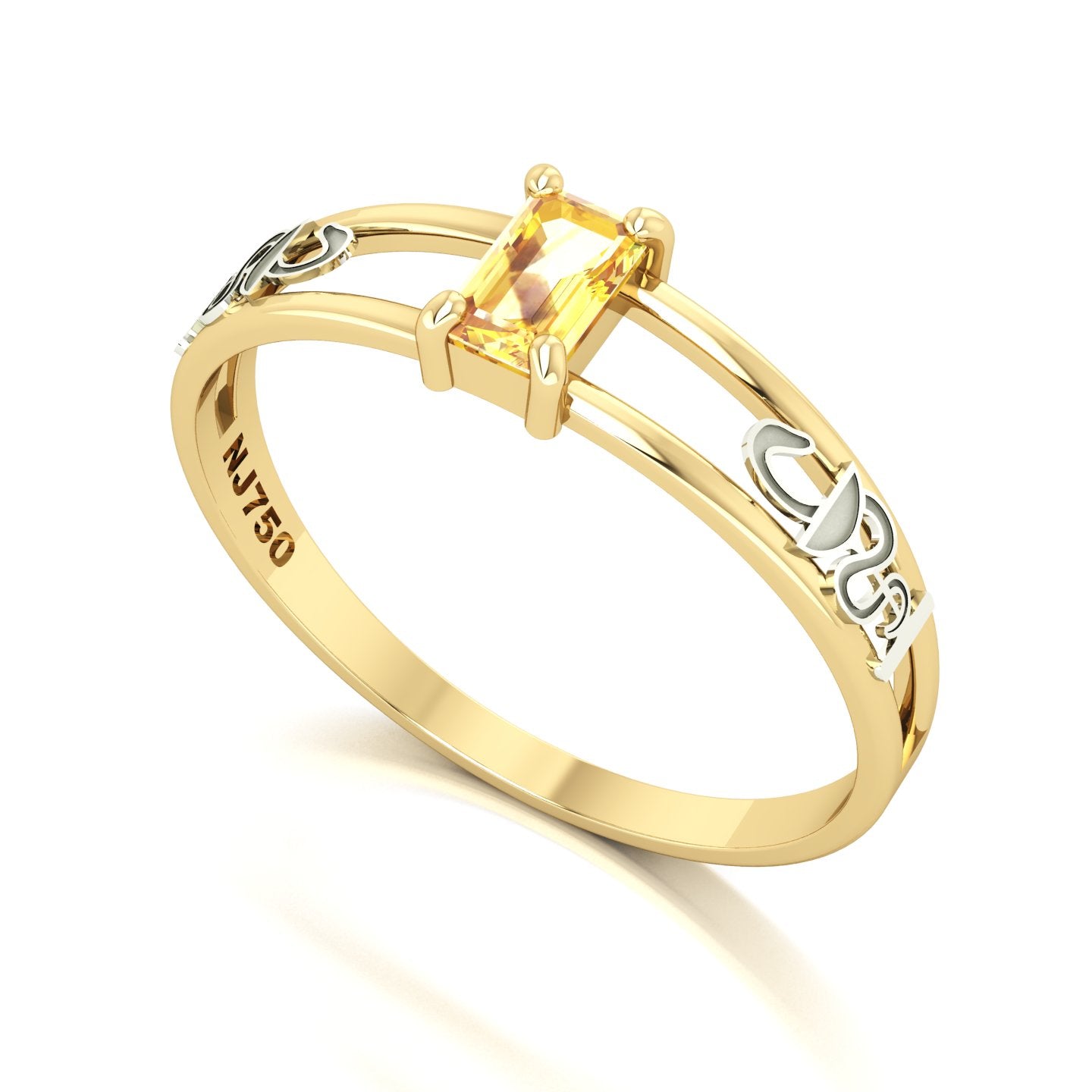 Anel de Formatura de Farmácia Nexus Ouro 18k