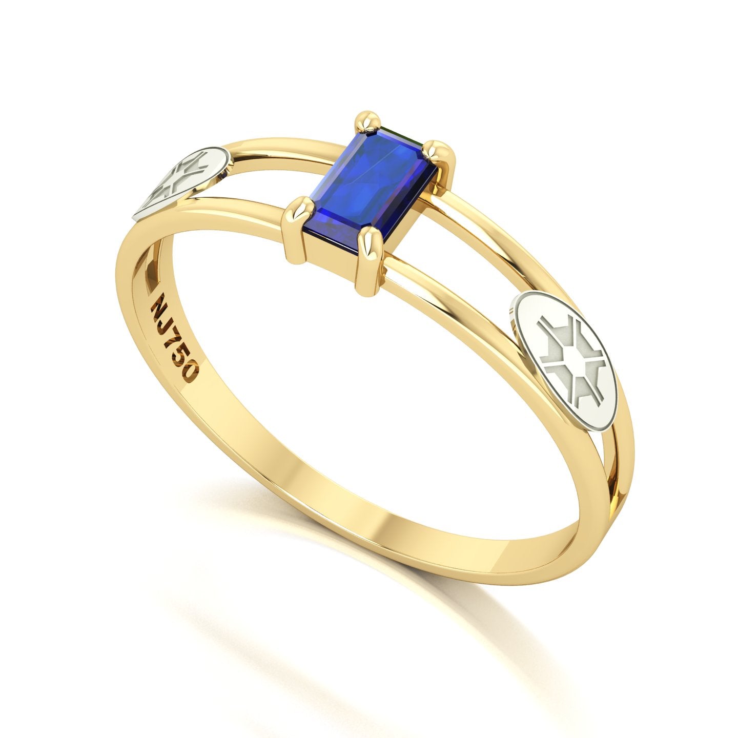 Anel de Formatura de Engenharia Agronômica Nexus Ouro 18k