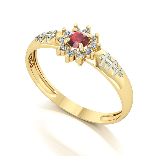 Anel de Formatura de Odontologia Evermore Ouro 18k