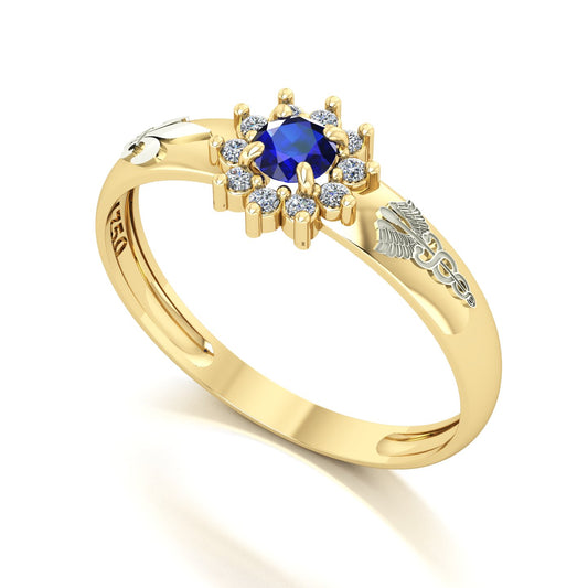 Anel de Formatura de Pedagogia Evermore Ouro 18K