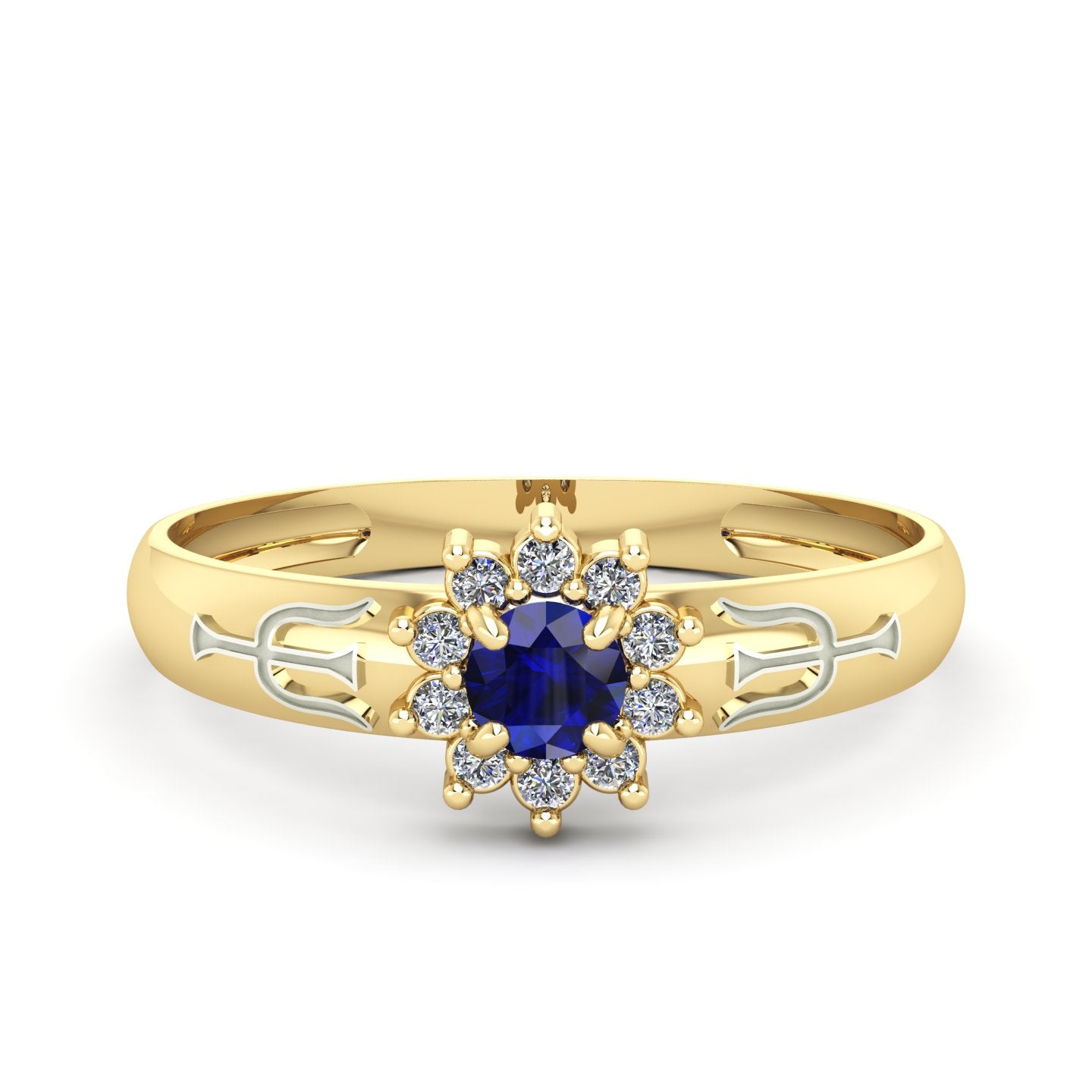 Anel de Formatura de Psicologia Evermore Ouro 18k