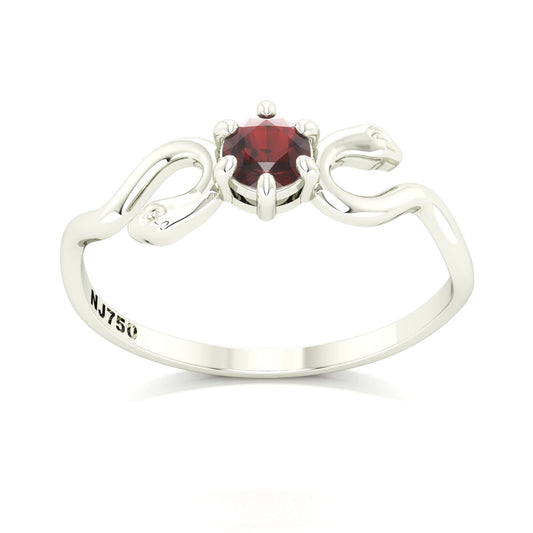 Anel de Formatura de Odontologia Serpentes III Ouro 18k