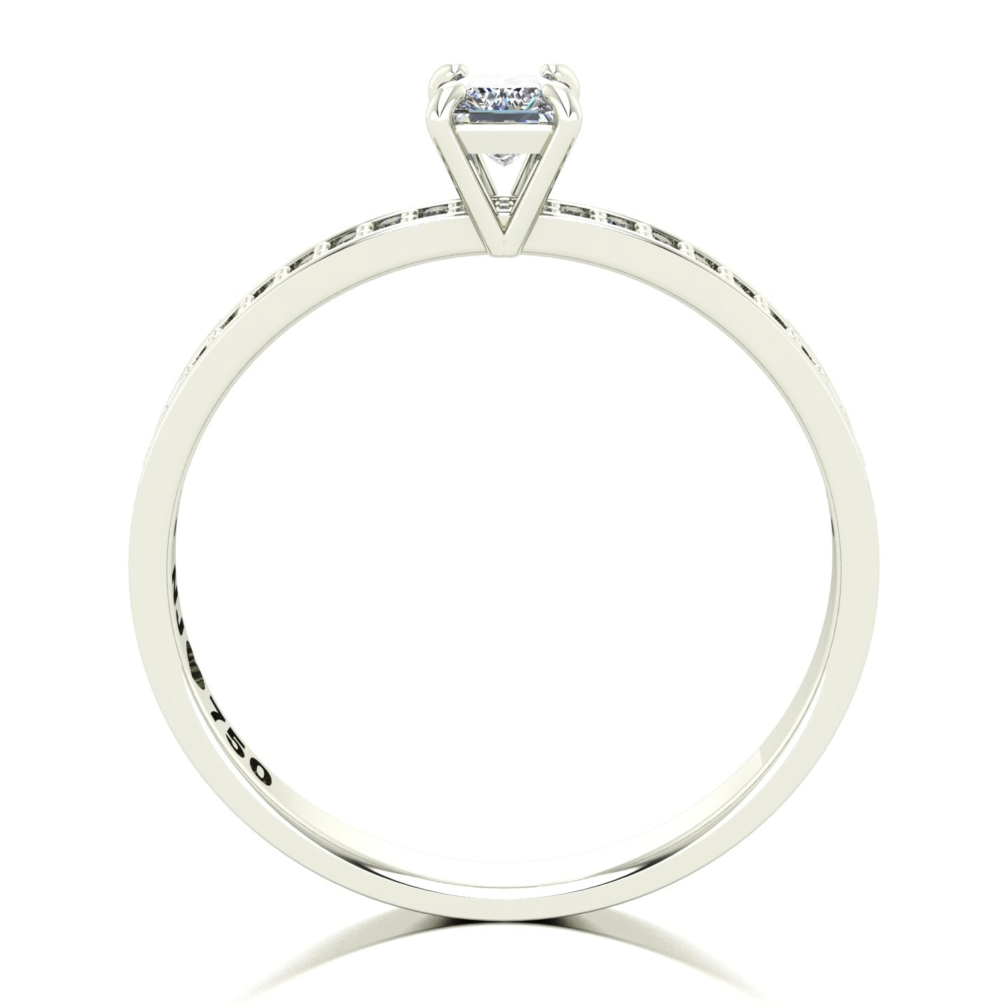 Anel de Noivado Solitarie I Ouro 18k