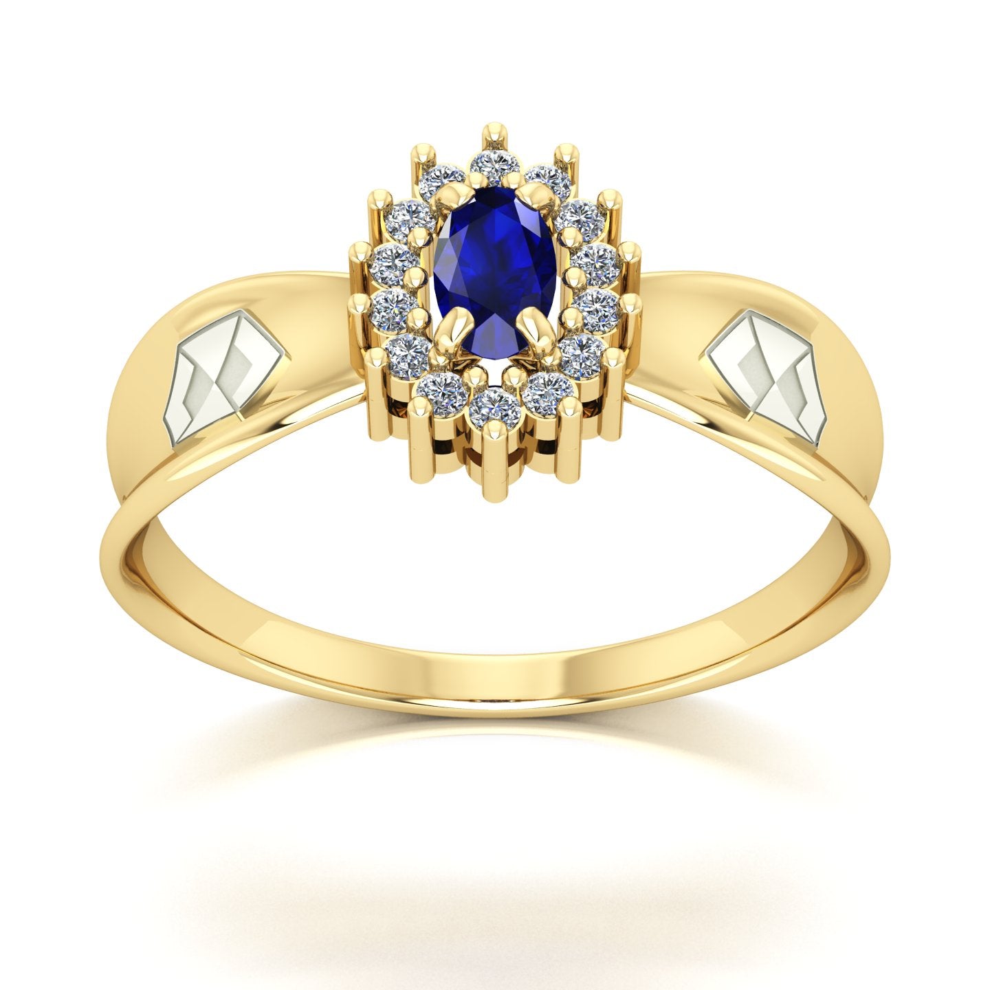 Anel de Formatura de Administração Sovereign Ouro 18k