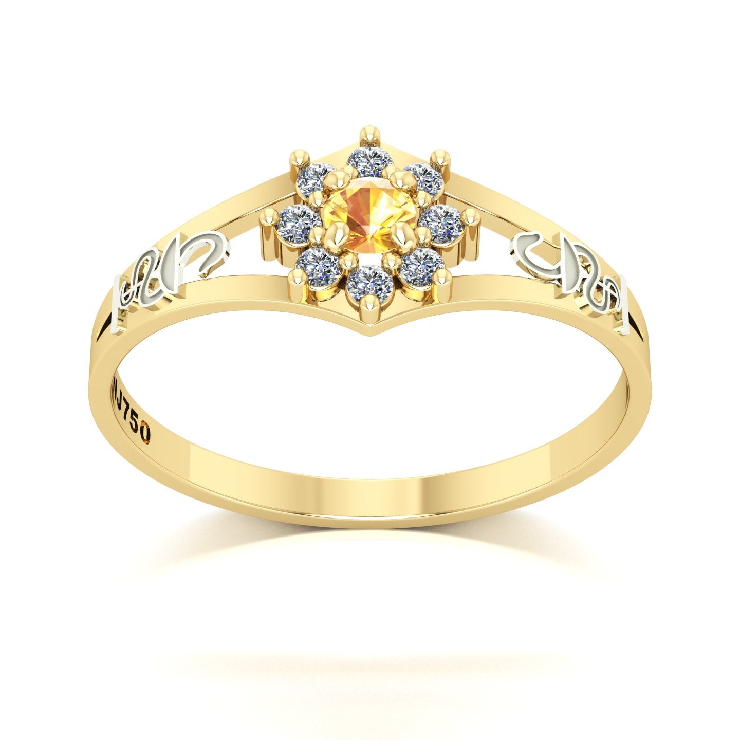 Anel de Formatura Farmácia Zenith Ouro 18k