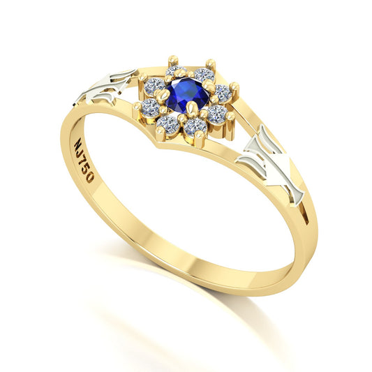 Anel de Formatura Recursos Humanos Zenith Ouro 18k