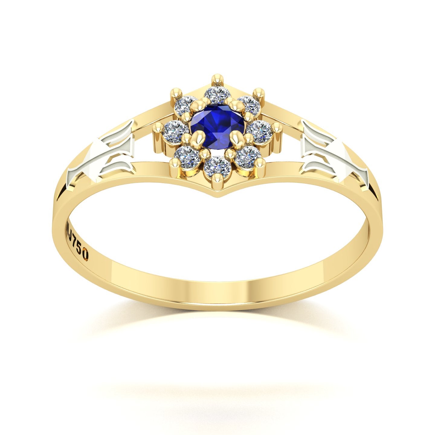 Anel de Formatura Recursos Humanos Zenith Ouro 18k