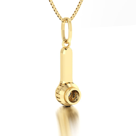 Pingente de Dermatoscópio Ouro 18k