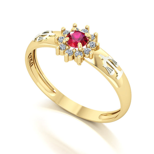 Anel de Formatura de Direito Evermore Ouro 18k