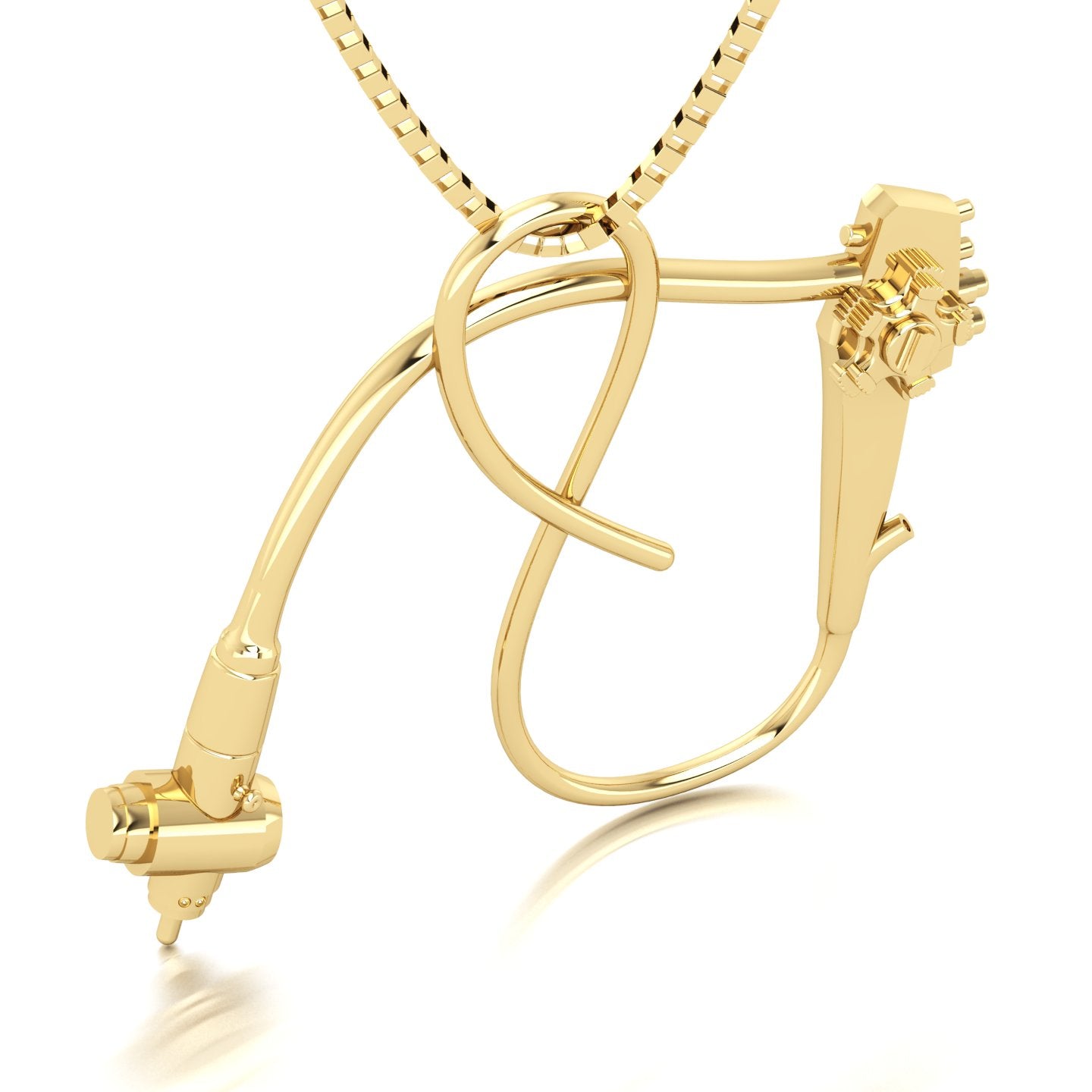 Pingente de Endoscópio Ouro 18k