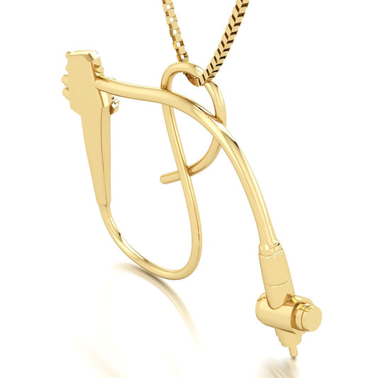 Pingente de Endoscópio Ouro 18k