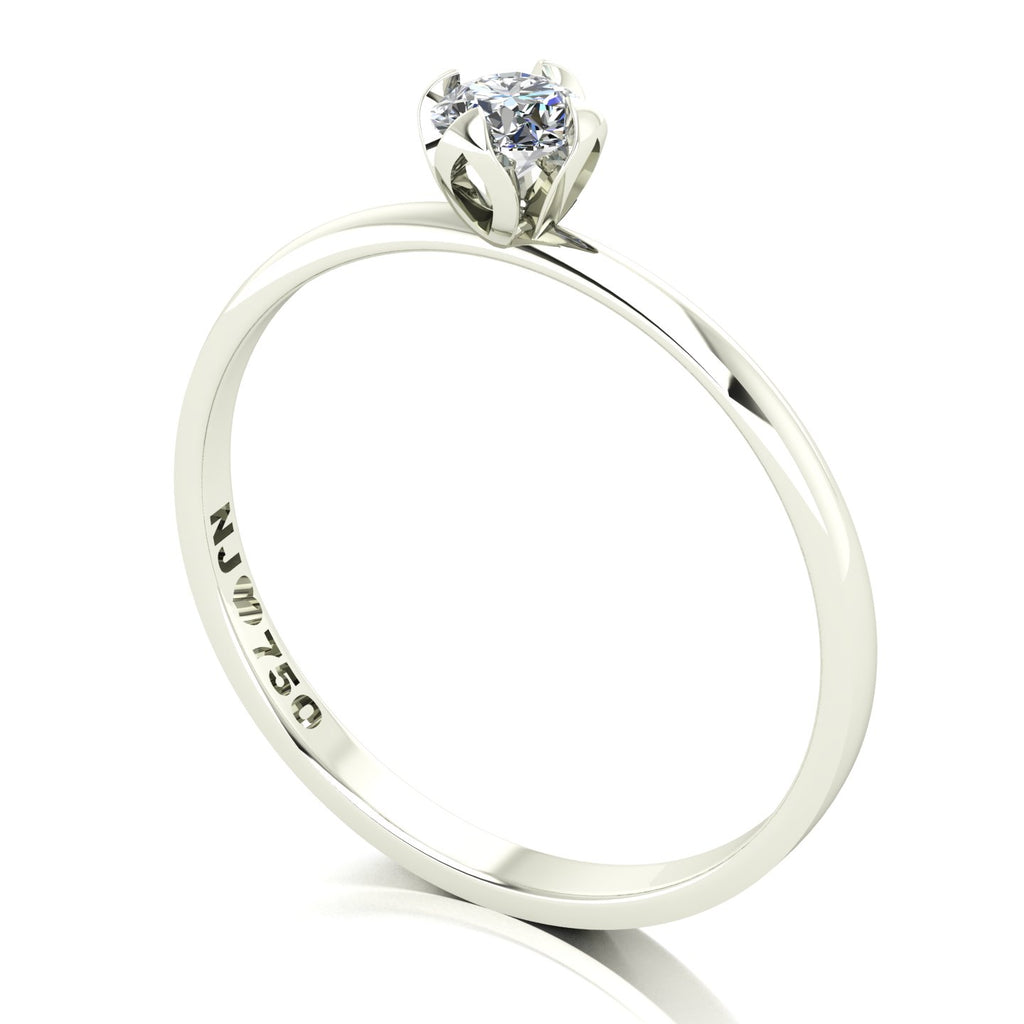Anel de Noivado Darling Ouro 18k