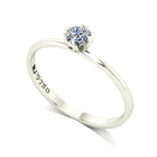 Anel de Noivado Darling Ouro 18k
