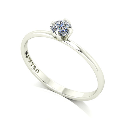 Anel de Noivado Darling Ouro 18k