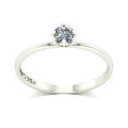 Anel de Noivado Darling Ouro 18k