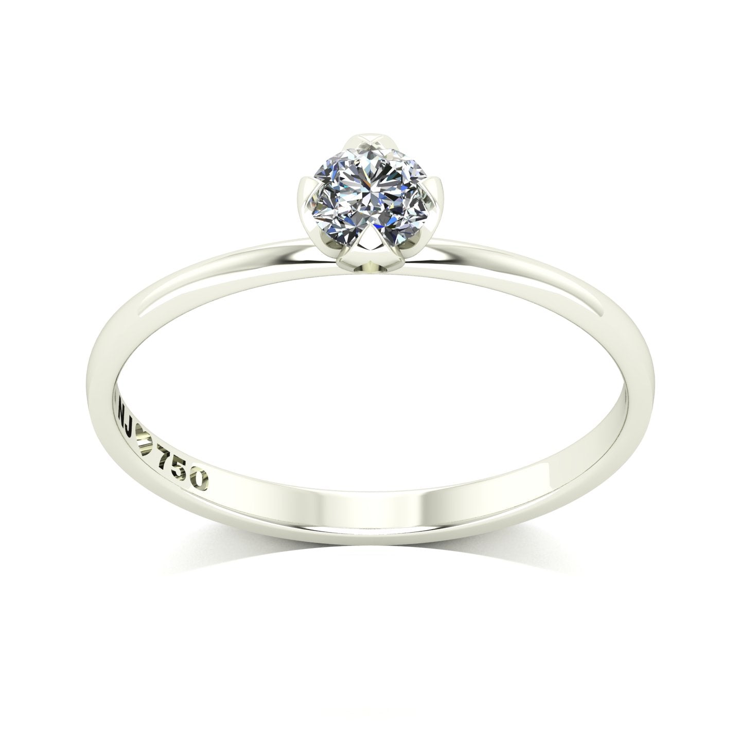 Anel de Noivado Darling Ouro 18k