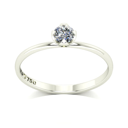 Anel de Noivado Darling Ouro 18k