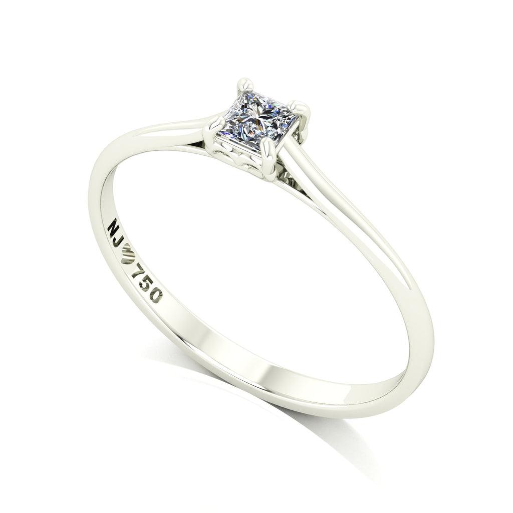 Anel de Noivado Love Ouro 18k