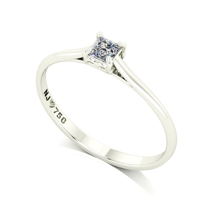 Anel de Noivado Love Ouro 18k