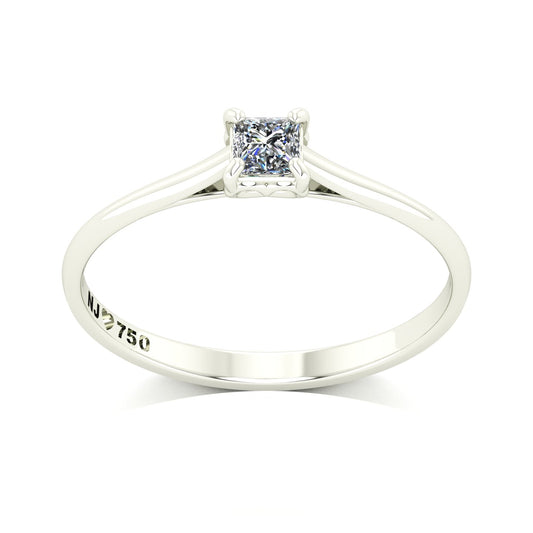 Anel de Noivado Love Ouro 18k