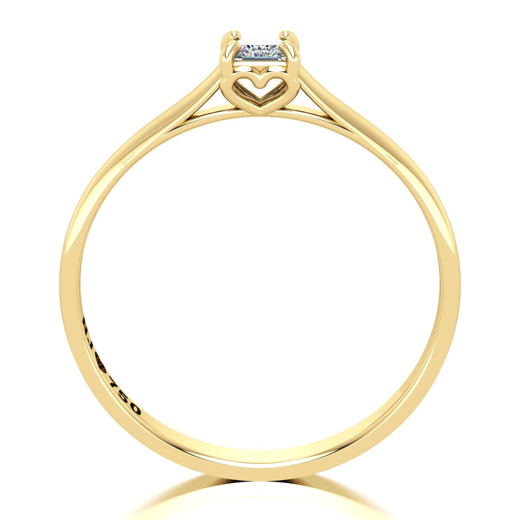 Anel de Noivado Love Ouro 18k