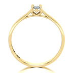 Anel de Noivado Love Ouro 18k