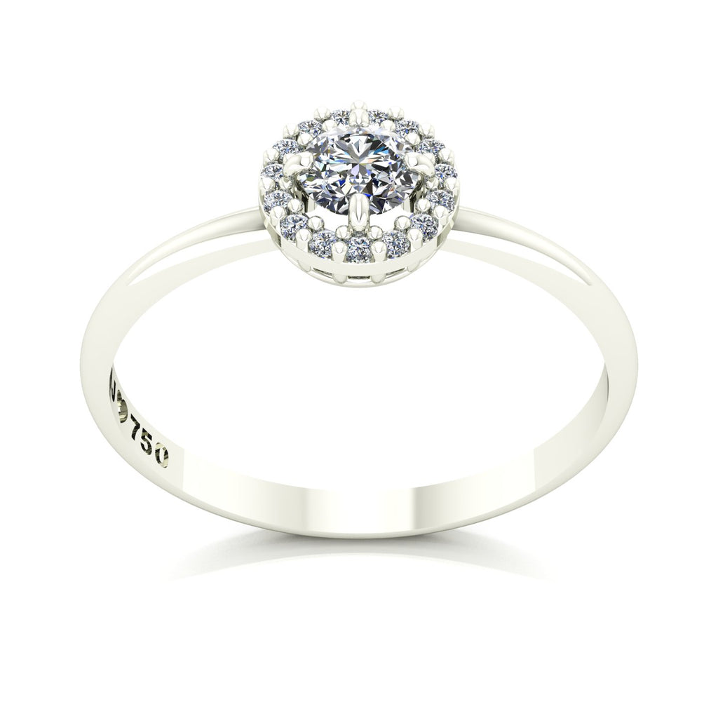Anel de Noivado Destiny Ouro 18k