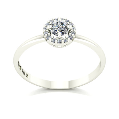 Anel de Noivado Destiny Ouro 18k