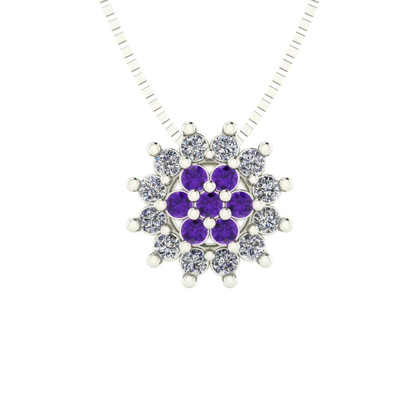 Pingente Flower em Ouro 18k