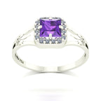 Anel de Formatura de Letras Big Square Ouro 18k