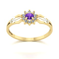 Anel de Formatura de Letras Lovely II Ouro 18k