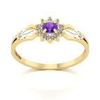Anel de Formatura de Letras Lovely II Ouro 18k