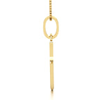 Pingente Lamina Bisturi em Ouro 18k