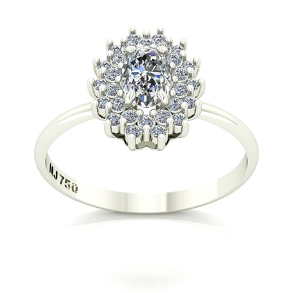 Anel de Noivado Radiant Ouro 18k