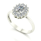 Anel de Noivado Radiant Ouro 18k
