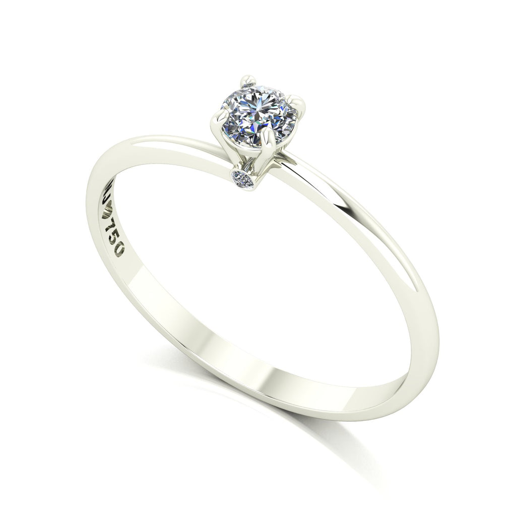 Anel de Noivado Serenity Ouro 18k