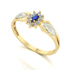 Anel de Formatura de Engenharia Química Lovely Ouro 18k