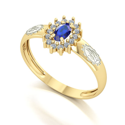Anel de Formatura de Engenharia Química Evermore II Ouro 18k